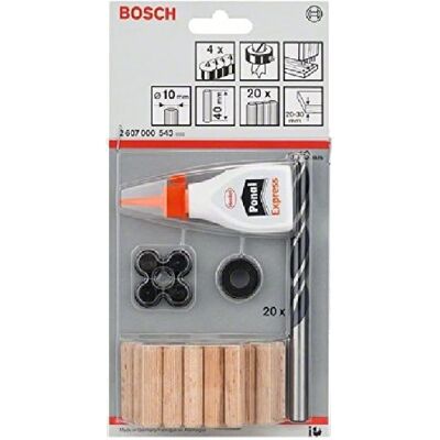 Bosch Modèle 2607000543 - Ensemble de chevilles en bois pour bois tendre et dur - Publicité Bosch Modèle 2607000543 - Ensemble de chevilles en bois pour bois tendre et dur - Publicité