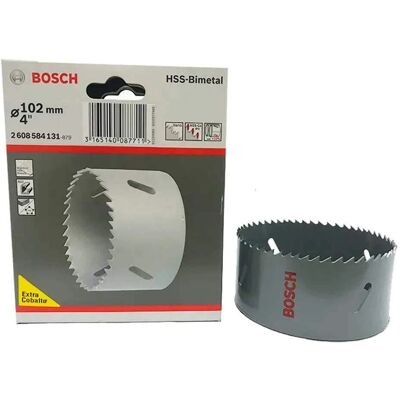 Bosch 2608584131 - Sega a corona bimateriale 102mm - Resistente e versatile Bosch 2608584131 - Sega a corona bimateriale 102mm - Resistente e versatile