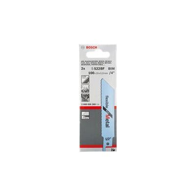 Bosch S 522 EF Stichsägeblatt - Langlebige Bimetall für Metall Bosch S 522 EF Stichsägeblatt - Langlebige Bimetall für Metall