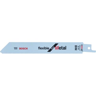 Bosch Bimetal Sabre Saw Blade - 150mm, Fine Cut - Saw Blades Bosch Bimetal Sabre Saw Blade - 150mm, Fine Cut - Saw Blades