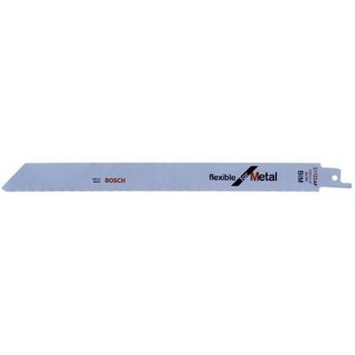 Bosch S 1122 AF Lâmina de serra flexível em bimeta l para metal - 5 peças Bosch S 1122 AF Lâmina de serra flexível em bimeta l para metal - 5 peças