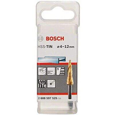 Bosch Modell 2608597525 HSS Stufenbohrer - Bohrer Bosch Modell 2608597525 HSS Stufenbohrer - Bohrer