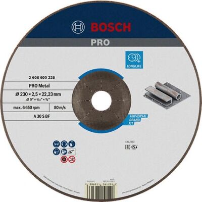 Bosch 2608600225 Metallschneiddisc - Winkelschleifer-Zubehör Bosch 2608600225 Metallschneiddisc - Winkelschleifer-Zubehör
