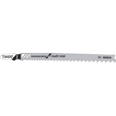 Bosch T 345 XF Progressor - Stichsägeblatt für Holz & Metall Bosch T 345 XF Progressor - Stichsägeblatt für Holz & Metall
