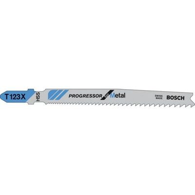Bosch T123XF Jigsaw Blade - Metal Cutter Bosch T123XF Jigsaw Blade - Metal Cutter