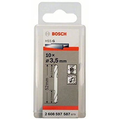 Bosch Doppelspitzen HSS-Bohrer 52mm - Bohrerset Bosch Doppelspitzen HSS-Bohrer 52mm - Bohrerset