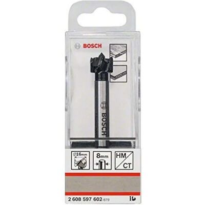 Bosch Forstnerbohrer 16mm Hartmetall - Präzises Bohren Bosch Forstnerbohrer 16mm Hartmetall - Präzises Bohren