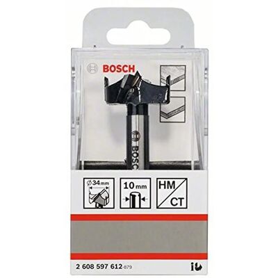 Bosch - Model 2608597612 Carbide Drill Bit for Hinges - Drilling Accessory Bosch - Model 2608597612 Carbide Drill Bit for Hinges - Drilling Accessory