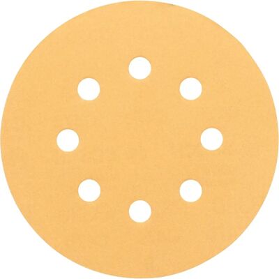BOSCH 2608605075 - Disques abrasifs pour bois - Ø125mm, 8 trous, Grain 400 - Publicité BOSCH 2608605075 - Disques abrasifs pour bois - Ø125mm, 8 trous, Grain 400 - Publicité