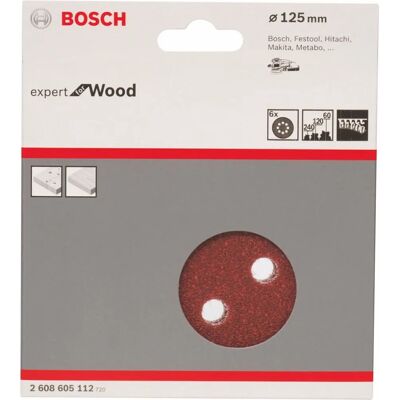 Kit de feuilles abrasives pour ponceuse excentrique - 125mm, grain 60/120/240 - Publicité Kit de feuilles abrasives pour ponceuse excentrique - 125mm, grain 60/120/240 - Publicité