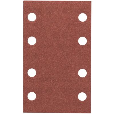 Papier abrasif orbitale Bosch avec Velcro - Grain 180 - 133x80mm - Bois - Publicité Papier abrasif orbitale Bosch avec Velcro - Grain 180 - 133x80mm - Bois - Publicité