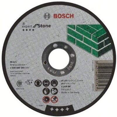 Bosch Modelo 2608600385 - Disco de corte para pedra - Acessório para lixadeira angular Bosch Modelo 2608600385 - Disco de corte para pedra - Acessório para lixadeira angular
