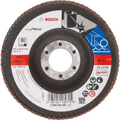 Accesorio para amoladora Bosch - 125 mm, G40, para metal Accesorio para amoladora Bosch - 125 mm, G40, para metal
