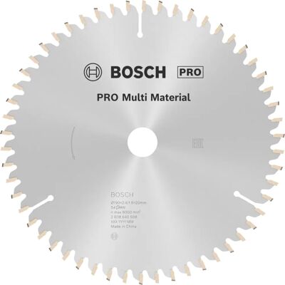 Bosch Modello 2608640508 Lama di sega circolare al carburo - Multi Material - 54 Denti Bosch Modello 2608640508 Lama di sega circolare al carburo - Multi Material - 54 Denti