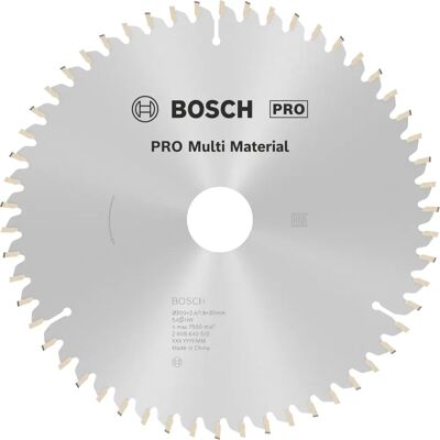 Bosch Multi Material Kreissägeblatt - 2608640510 - 200x30x2,4mm - 54 Zähne Bosch Multi Material Kreissägeblatt - 2608640510 - 200x30x2,4mm - 54 Zähne