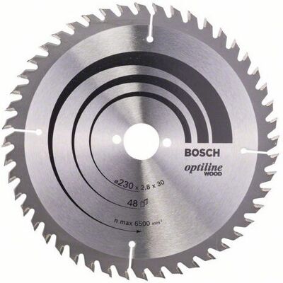Bosch Modèle 2608640629 Lame de Scie Circulaire en Carbure - 230mm - Publicité Bosch Modèle 2608640629 Lame de Scie Circulaire en Carbure - 230mm - Publicité