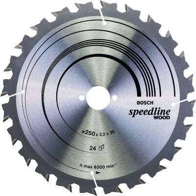 Bosch 2608640680 Speedline Lâmina de serra circular de madeira - Lâmina de serra circular Bosch 2608640680 Speedline Lâmina de serra circular de madeira - Lâmina de serra circular