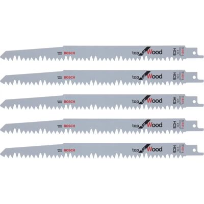 Bosch Professional 100-Piece Wood Saw Blade Set - Saber Saw Blades Bosch Professional 100-Piece Wood Saw Blade Set - Saber Saw Blades