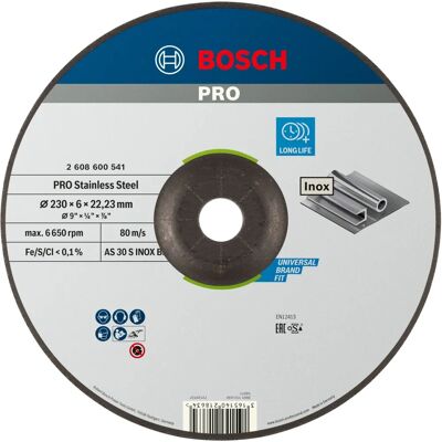 Bosch Modèle 2608600541 Disque de coupe en acier inoxydable - Sécurité & Durabilité - Publicité Bosch Modèle 2608600541 Disque de coupe en acier inoxydable - Sécurité & Durabilité - Publicité