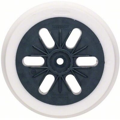 Bosch 2608601116 Placa de lijado - 150 mm, Negro/Blanco, para GEX125-150AVE Bosch 2608601116 Placa de lijado - 150 mm, Negro/Blanco, para GEX125-150AVE