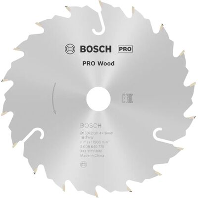 Bosch Kreissägeblatt - 18 Zähne - Schnelles Schneiden - Holz Bosch Kreissägeblatt - 18 Zähne - Schnelles Schneiden - Holz