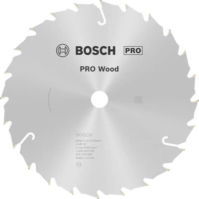 Bosch Kreissägeblatt - Hartmetall 24Z - Holz Bosch Kreissägeblatt - Hartmetall 24Z - Holz