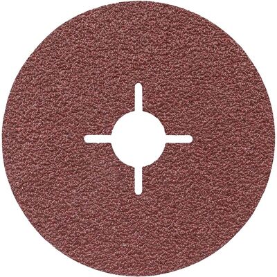 Disque de ponçage en fibre R444 - Métal - 115mm - Grain 36 - Publicité Disque de ponçage en fibre R444 - Métal - 115mm - Grain 36 - Publicité