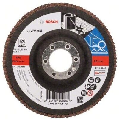 Disque de Meulage Bosch Modèle G120 Alumine de Zirconium - Plat, 115mm - Publicité Disque de Meulage Bosch Modèle G120 Alumine de Zirconium - Plat, 115mm - Publicité