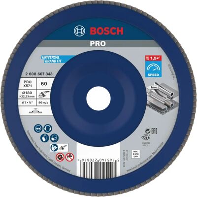 Bosch X571 Disque à lamelles plat - Disque à lamelles - Publicité Bosch X571 Disque à lamelles plat - Disque à lamelles - Publicité