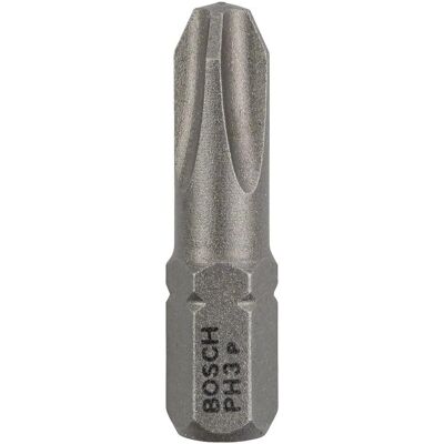 Bosch Modello PH 3 Punte di cacciavite extra dure - 25mm - Confezione da 25 Bosch Modello PH 3 Punte di cacciavite extra dure - 25mm - Confezione da 25