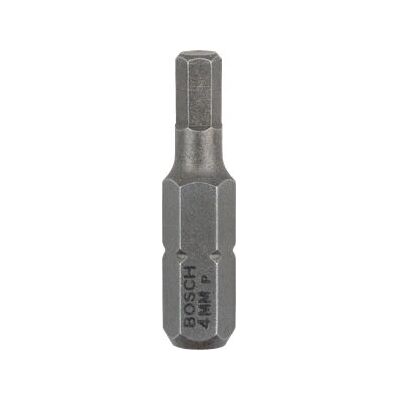 Bosch 2607001724 - HEX 4 x 25 mm - 3 stuks - Schroefbit Bosch 2607001724 - HEX 4 x 25 mm - 3 stuks - Schroefbit