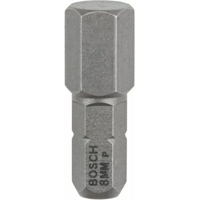 Pontas de parafusar Bosch - HEX 8 x 25 mm - Pacote de 3 Pontas de parafusar Bosch - HEX 8 x 25 mm - Pacote de 3