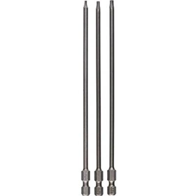 Conjunto de 3 Pontas de Parafusadeira Bosch - Extra Duras - 152mm Conjunto de 3 Pontas de Parafusadeira Bosch - Extra Duras - 152mm