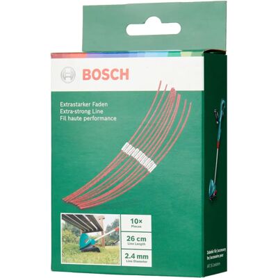 Bosch korkealaatuinen leikkauslanka 26 cm - ART 26 Combitrim - 10 kpl Bosch korkealaatuinen leikkauslanka 26 cm - ART 26 Combitrim - 10 kpl
