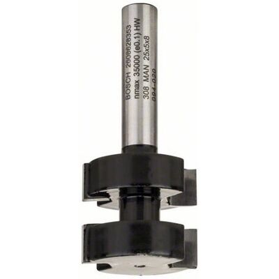 Freză Bosch - Performanță înaltă pentru îmbinări limba și canelură - 25mm diametru Freză Bosch - Performanță înaltă pentru îmbinări limba și canelură - 25mm diametru