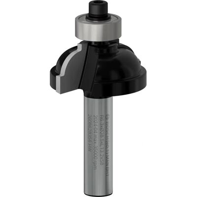 Fresa de perfil Bosch profissional - 8mm, R6.3mm, D28.5mm, L13.2mm Fresa de perfil Bosch profissional - 8mm, R6.3mm, D28.5mm, L13.2mm