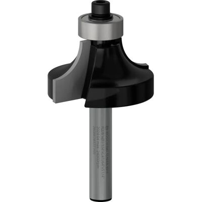Bosch Fräser - R1 9,5 mm - 1/4 Zoll - Abrundfräser - Holz Bosch Fräser - R1 9,5 mm - 1/4 Zoll - Abrundfräser - Holz