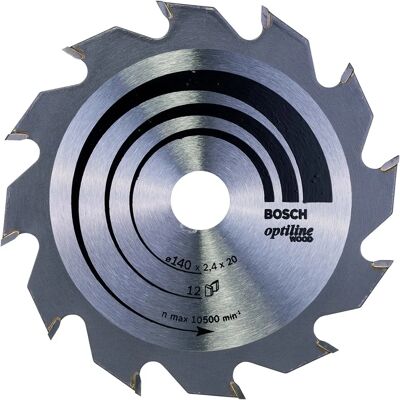 Bosch Kreissägeblatt - 14 cm - Hochwertige Hartmetallzähne - Für Alle Holzarten Bosch Kreissägeblatt - 14 cm - Hochwertige Hartmetallzähne - Für Alle Holzarten
