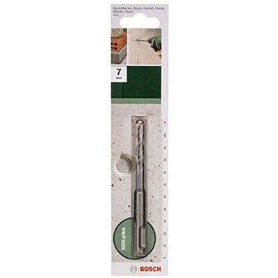 Bosch 2609255510 Hammerbohrer - SDS-Plus - 7 mm Durchmesser - 110 mm Länge Bosch 2609255510 Hammerbohrer - SDS-Plus - 7 mm Durchmesser - 110 mm Länge