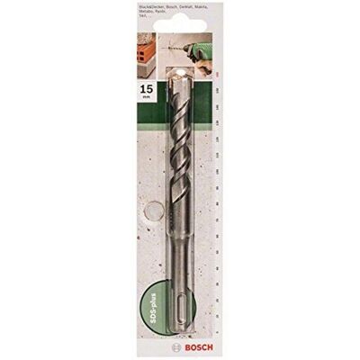 Bosch Modello 2609255531 Punta in Carburo per Martelli SDS-Plus 15mm, 160mm Bosch Modello 2609255531 Punta in Carburo per Martelli SDS-Plus 15mm, 160mm