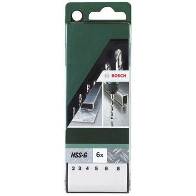 Bosch 2609255061 Borrsats - HSS-G DIN 338, 13 delar Bosch 2609255061 Borrsats - HSS-G DIN 338, 13 delar
