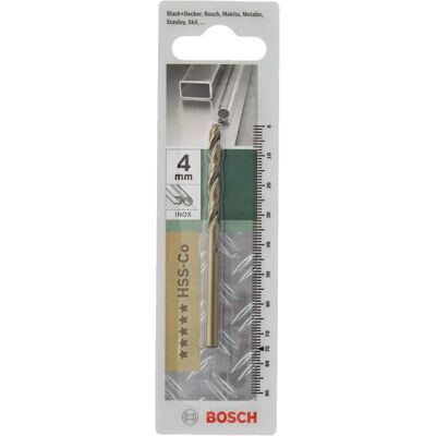 Bosch Modello 2609255068 Punta spirale in acciaio rapido al cobalto - 4mm 75mm Bosch Modello 2609255068 Punta spirale in acciaio rapido al cobalto - 4mm 75mm