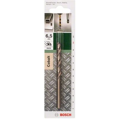 Mèche Bosch 6,5mm HSS Cobalt Centrage Automatique - Publicité Mèche Bosch 6,5mm HSS Cobalt Centrage Automatique - Publicité