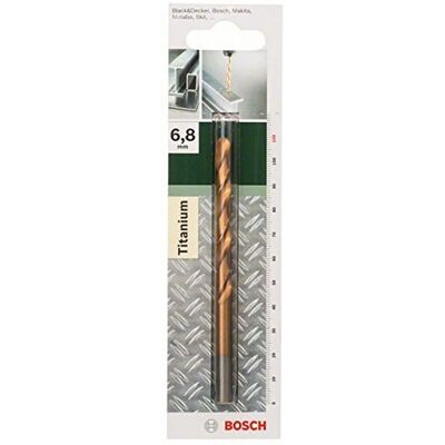 Bosch Zubehör 2609255102 HSS Metallbohrer 6,8mm - Metallbohrwerkzeug Bosch Zubehör 2609255102 HSS Metallbohrer 6,8mm - Metallbohrwerkzeug