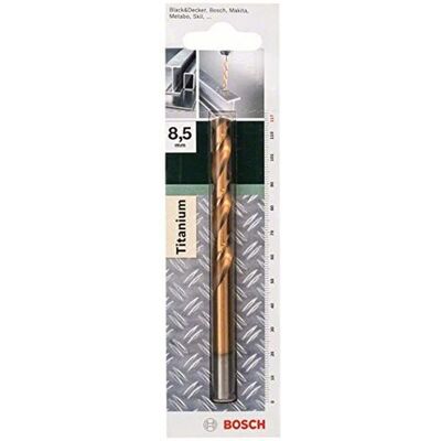 Bosch 2609255106 HSS Metallbohrer - 8,5mm - 117mm - DIN 338 Bosch 2609255106 HSS Metallbohrer - 8,5mm - 117mm - DIN 338