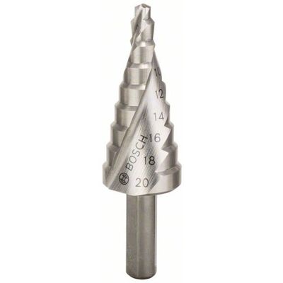 Bosch 2609255115 Dreieck-Schaft HSS Stufenbohrer Bosch 2609255115 Dreieck-Schaft HSS Stufenbohrer
