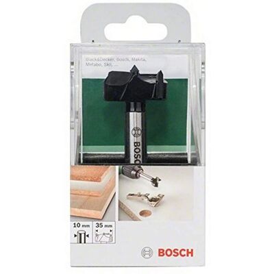 Bosch 2609255283 Tungsten Carbide Hinge-Boring Bit - 35mm Bosch 2609255283 Tungsten Carbide Hinge-Boring Bit - 35mm