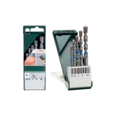 Bosch 2609255418 Set di Punte - 5 Dimensioni per Calcestruzzo Bosch 2609255418 Set di Punte - 5 Dimensioni per Calcestruzzo
