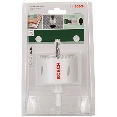 Bosch 2609255614 Bimetallkreissägeblatt - 67mm, Silber Bosch 2609255614 Bimetallkreissägeblatt - 67mm, Silber