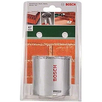 Bosch Modello 2609255625 Sega a conchiglia in carburo - 67mm Bosch Modello 2609255625 Sega a conchiglia in carburo - 67mm